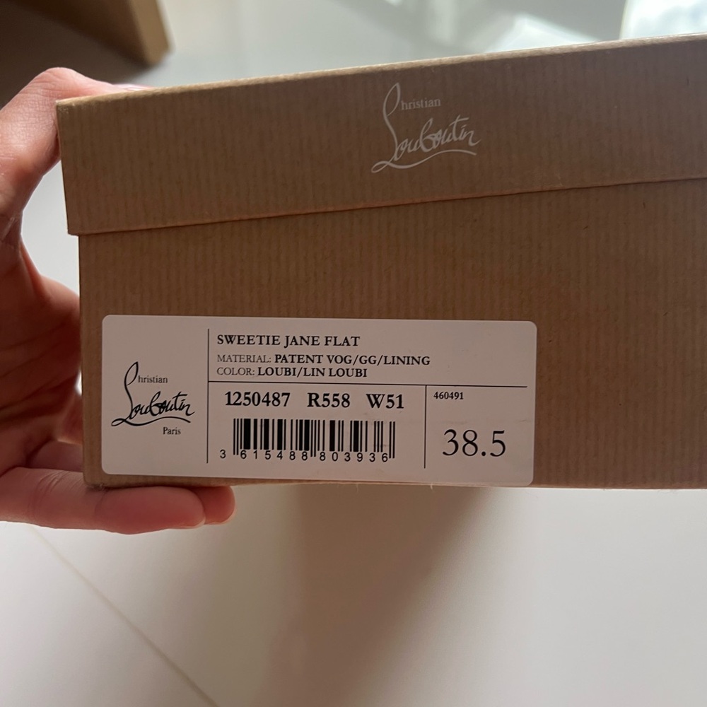 Christian Louboutin - Sweetie Jane Flat - Red - 38.5 - Picture 8 of 12